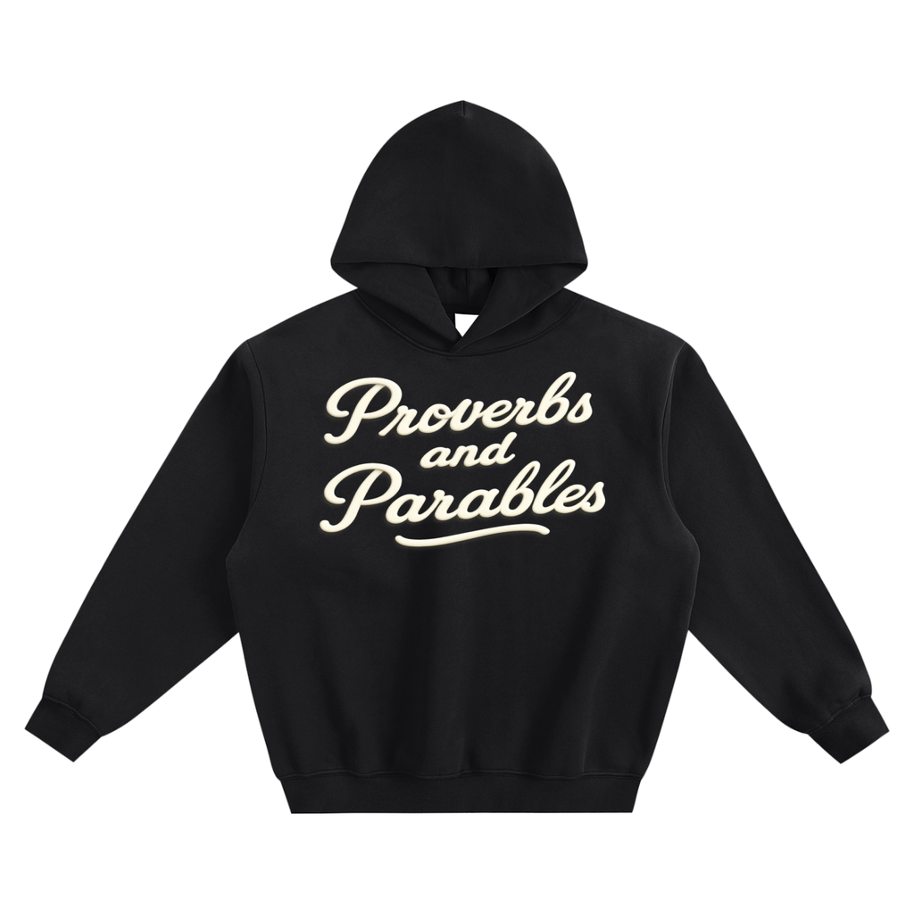 P&P Fleeced Boxy Hoodie