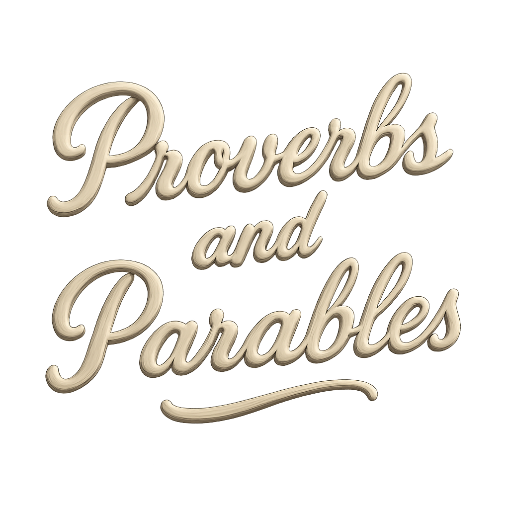 Proverbs & Parables